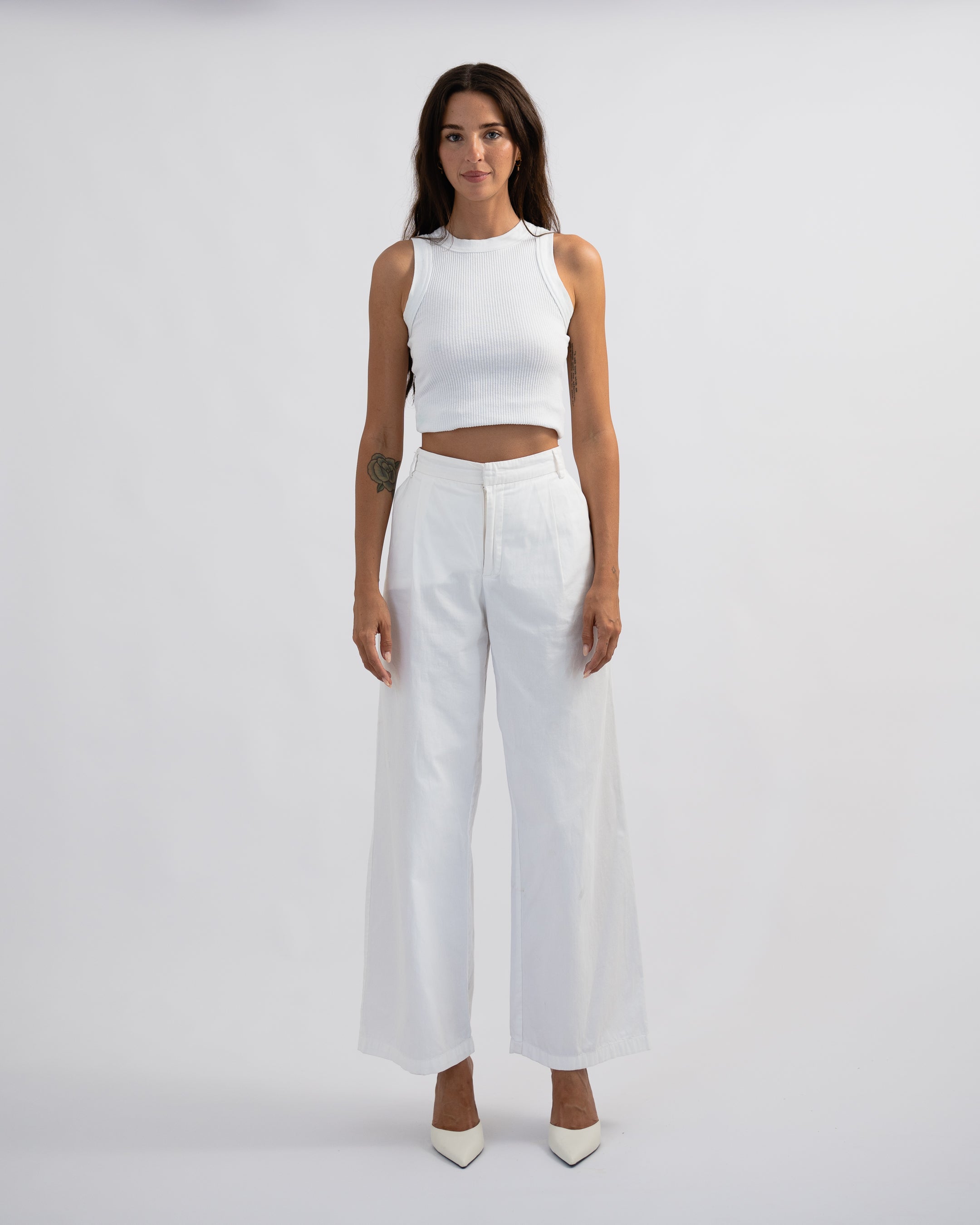 Tulip Darla Pant Womens Wide Leg Pant in Tile
